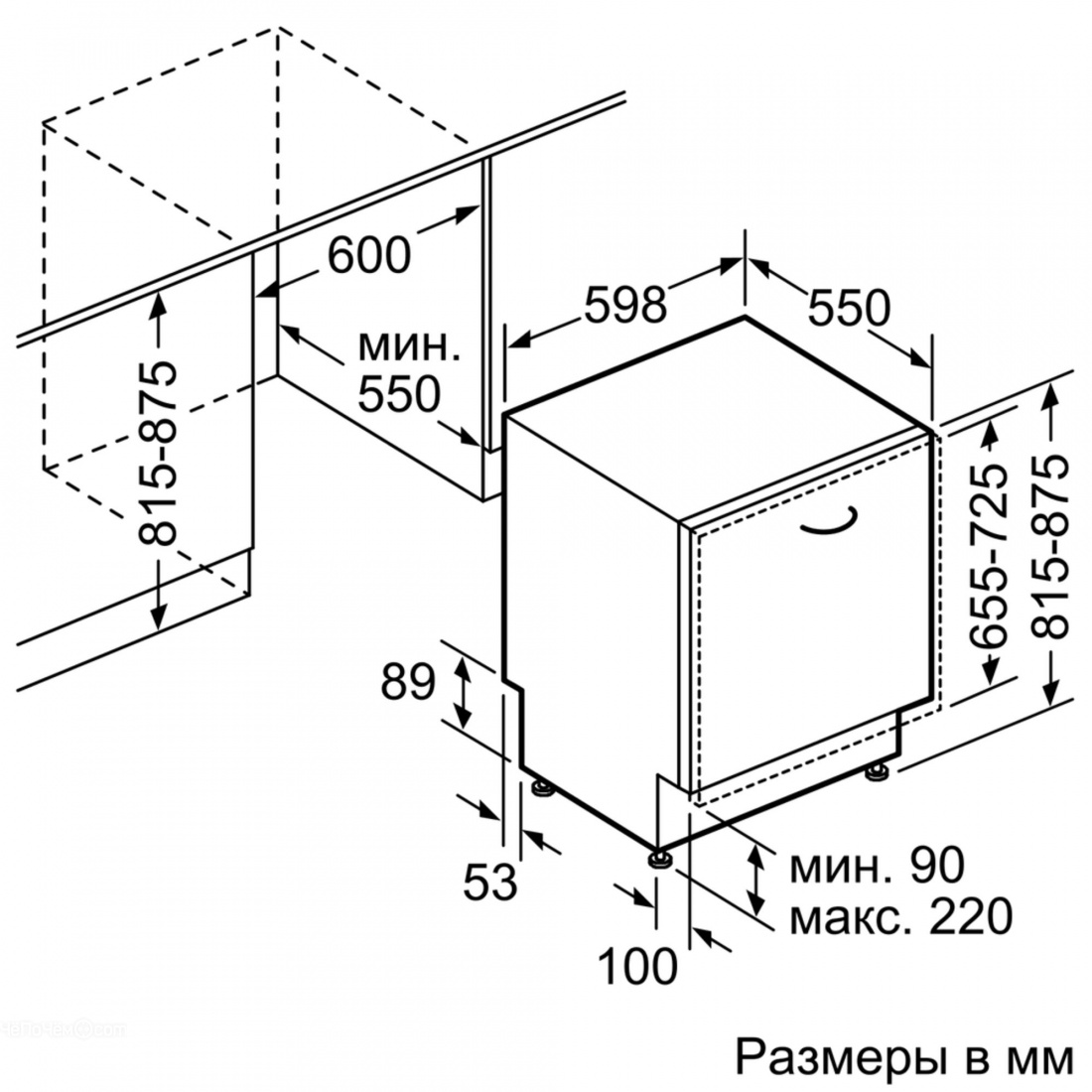 Посудомоечная машина BOSCH SMV46IX03R за 45 665 Р | ЧёПоЧём